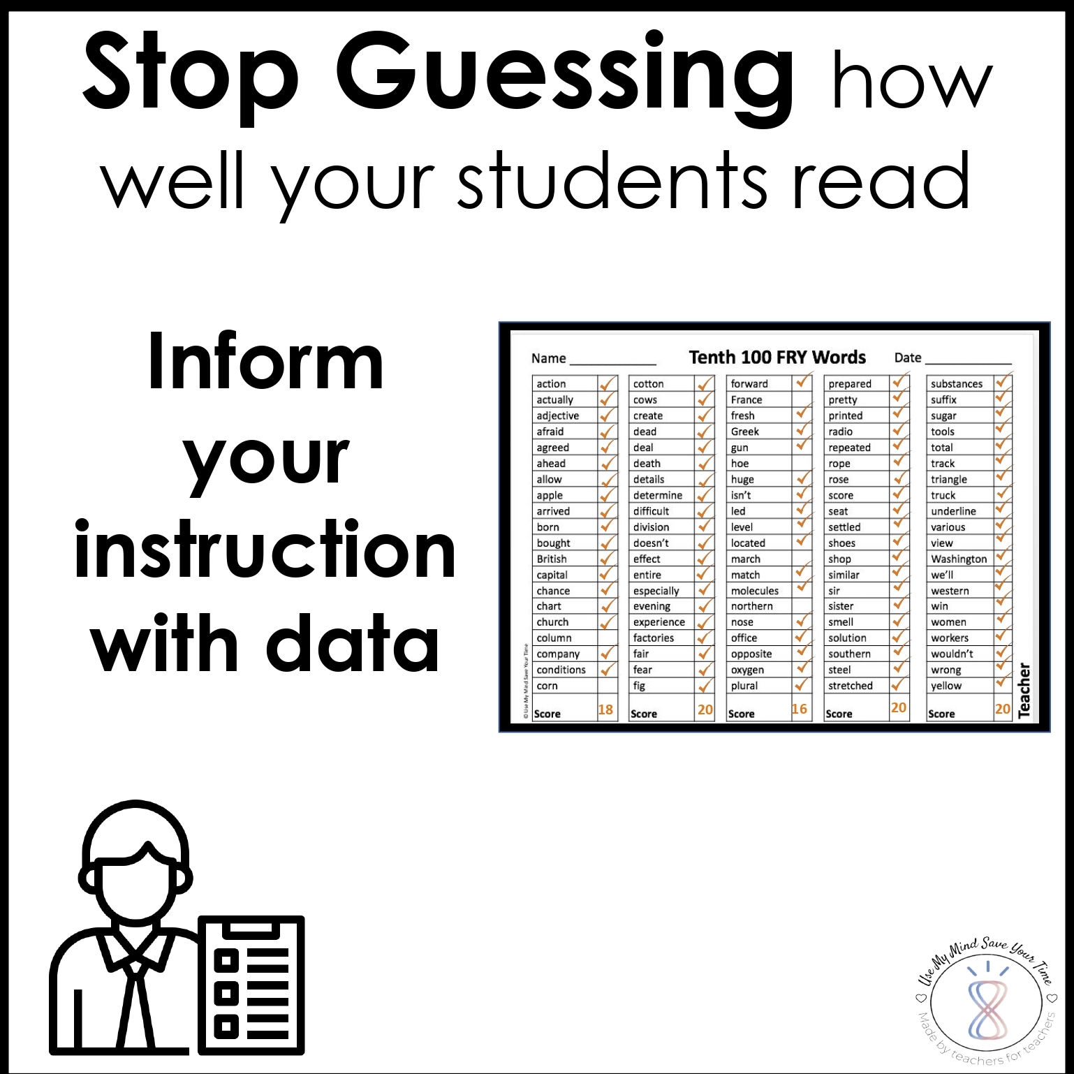 1 000 FRY Word List Baseline Assessment Made By Teachers 1 000 FRY Word List Baseline Assessment Made By Teachers