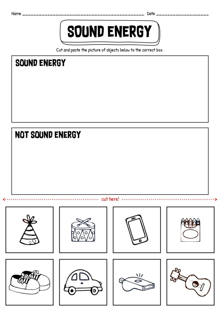 14 Energy Light Heat Sound Worksheets Free PDF At Worksheeto