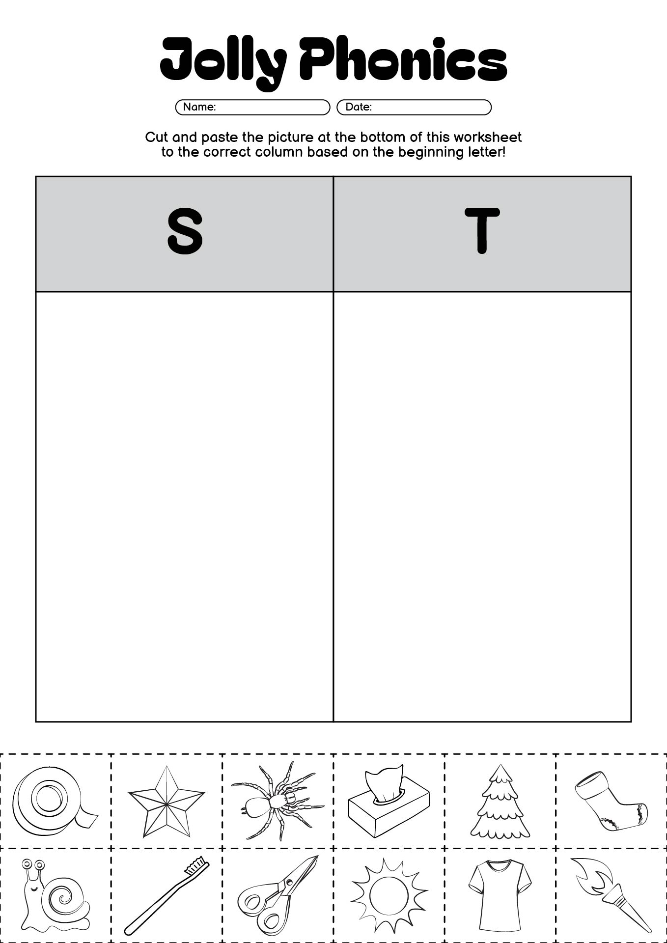 16 Jolly Phonic Printable Worksheets Free PDF At Worksheeto