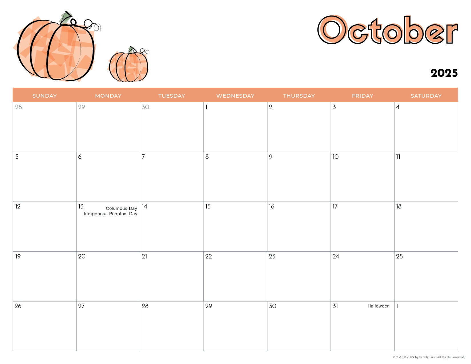 Free Printable Calendar Pictures For Preschoolers