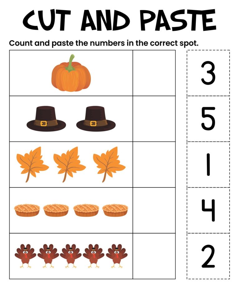25 Free Preschool Thanksgiving Printables Freebie Finding Mom Worksheets Library