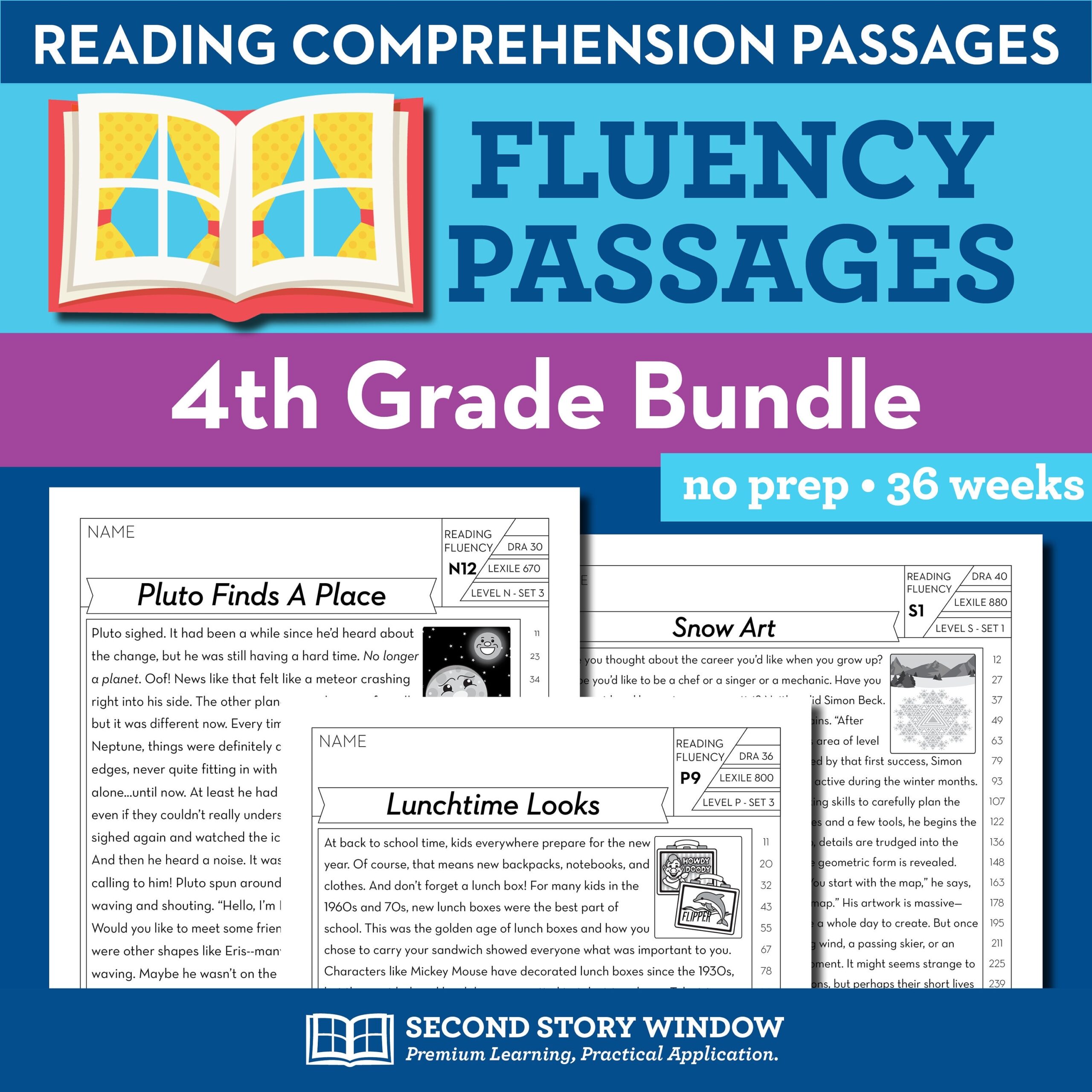 Fourth Grade Reading Comprehension Worksheet