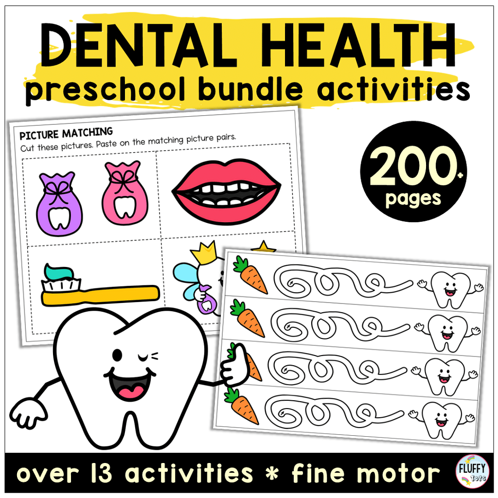 Dentist Printables For Preschool
