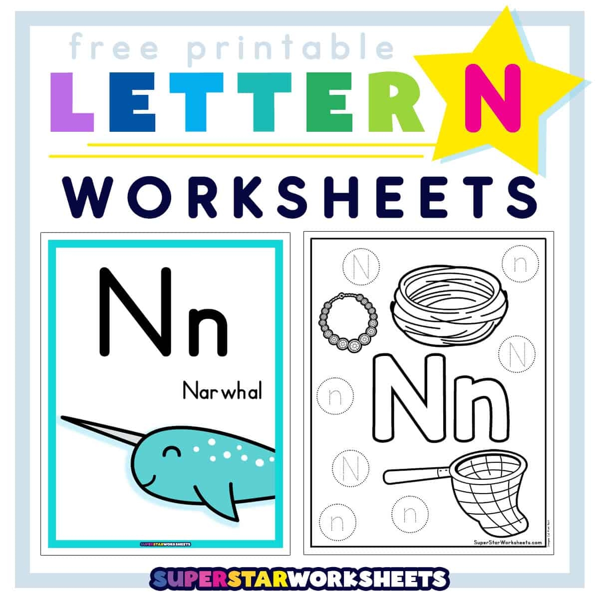 Alphabet Worksheets Superstar Worksheets