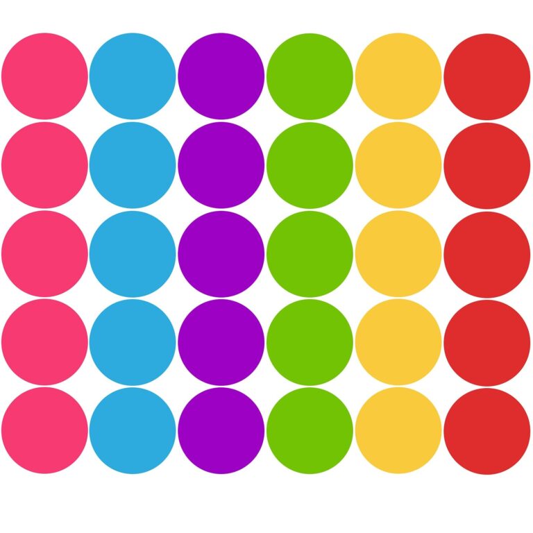 Amazon Outus 30 Pieces 6 Inch Classroom Floor Stickers Multicolor Classroom Spots For Line Up Markers Self Adhesive Vinyl Stickers For Preschool And Kindergarten Elementary Teachers Classic Style Office Products