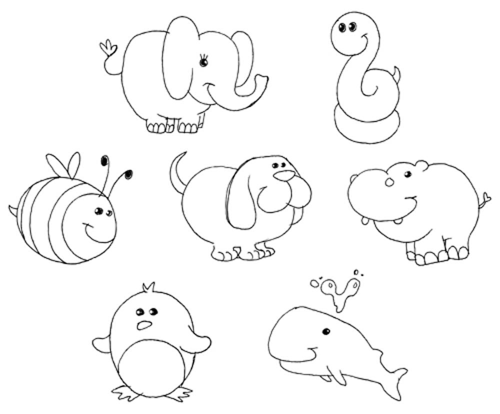 Animal Coloring Pages For Kids Free Printable Coloring Pages Of Animals We Love Printables 30Seconds Mom