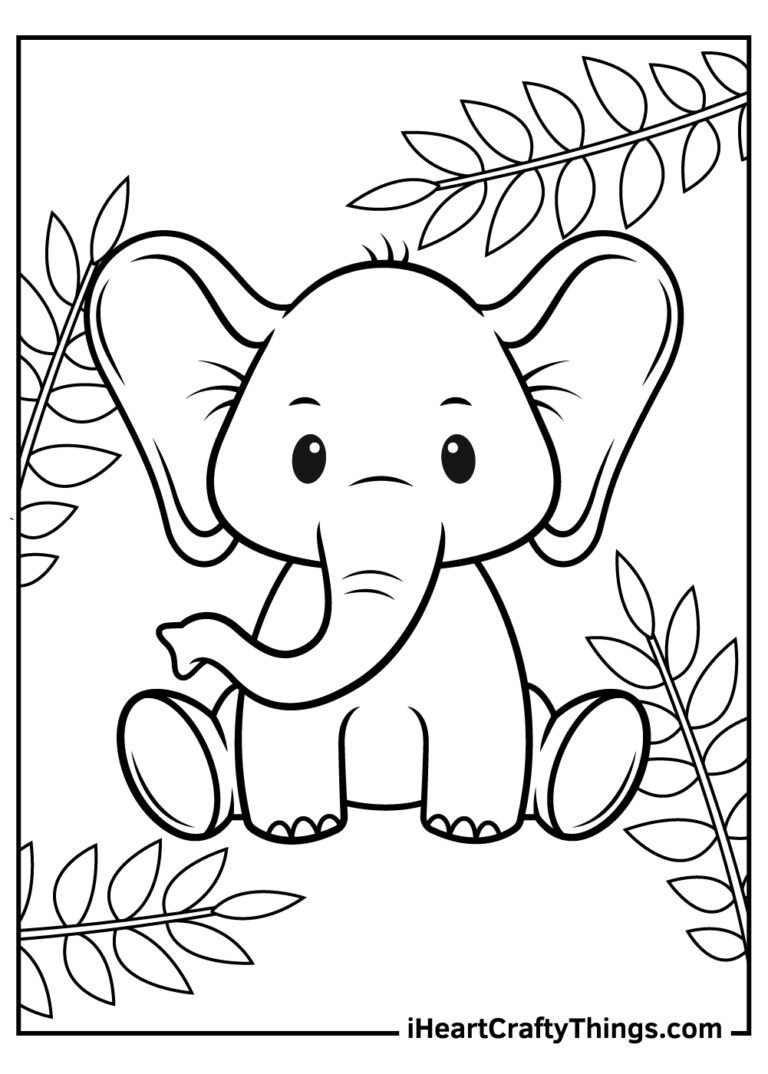 Baby Animals Coloring Pages 100 Free Printables Worksheets 