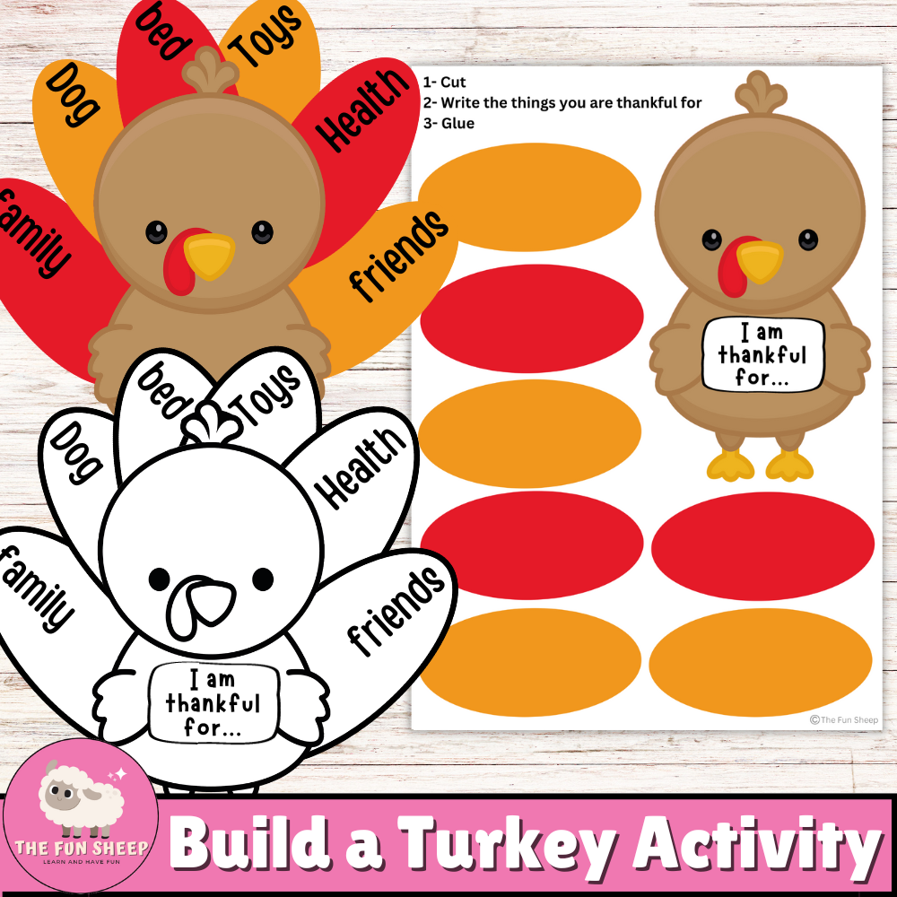 Printable Thanksgiving Projects For Preschoolers