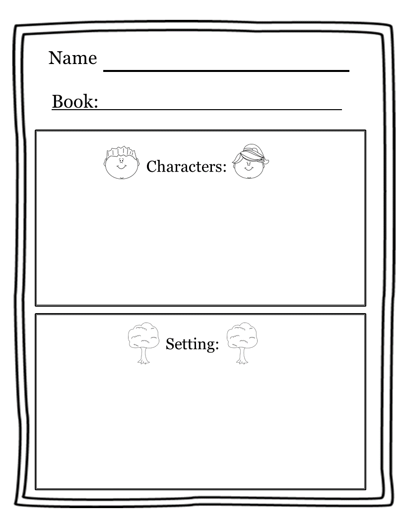 Character Setting Worksheet