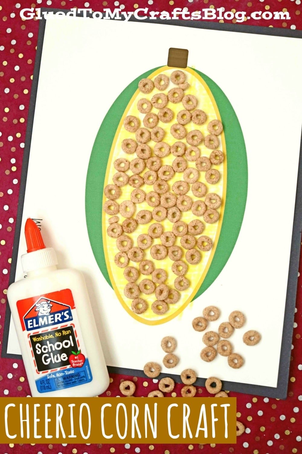 Cheerio Corn On The Cob Craft