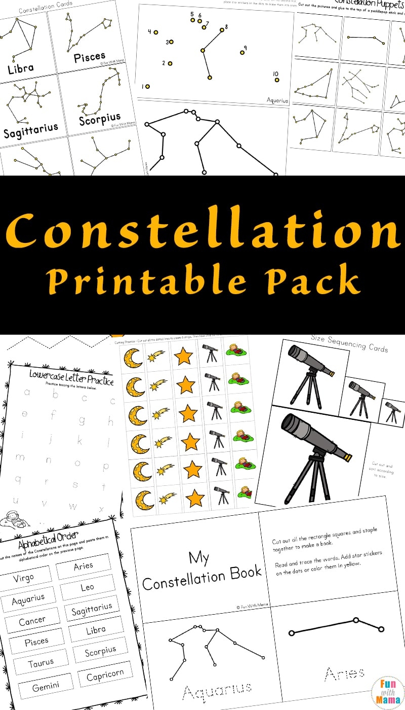 Constellations Reading Comprehension Worksheets Constellations Reading Comprehension Worksheets