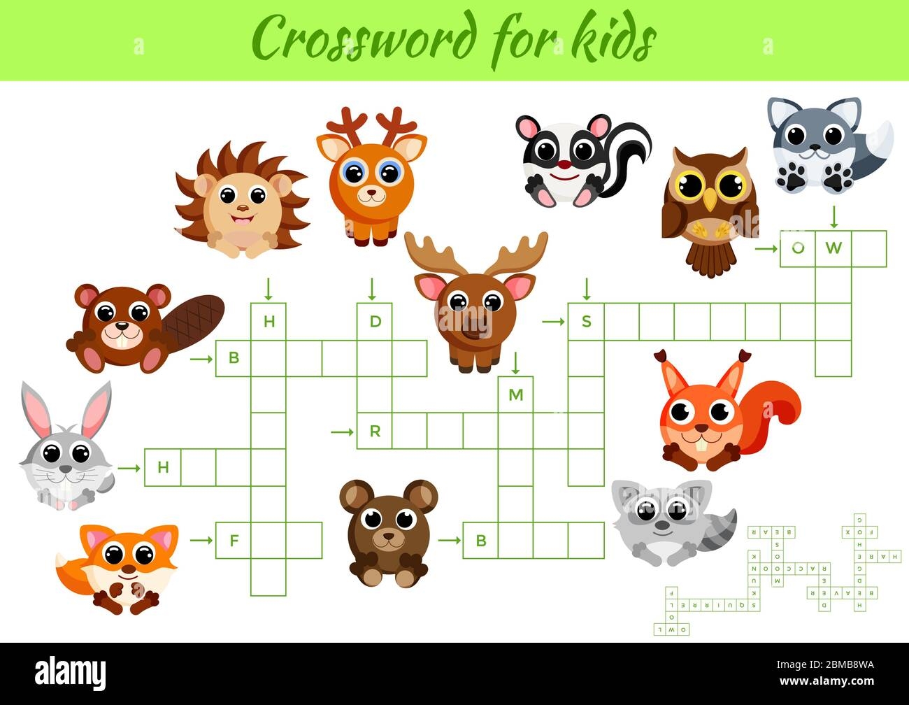 Crosswords Game Of Animals For Children With Pictures Kids Activity Worksheet Colorful Printable Version Educational Game For Study English Words Stock Vector Image U0026 Art Alamy Crosswords Game Of Animals For Children With Pictures Kids Activity Worksheet Colorful Printable Version Educational Game For Study English Words Stock Vector Image U0026 Art Alamy