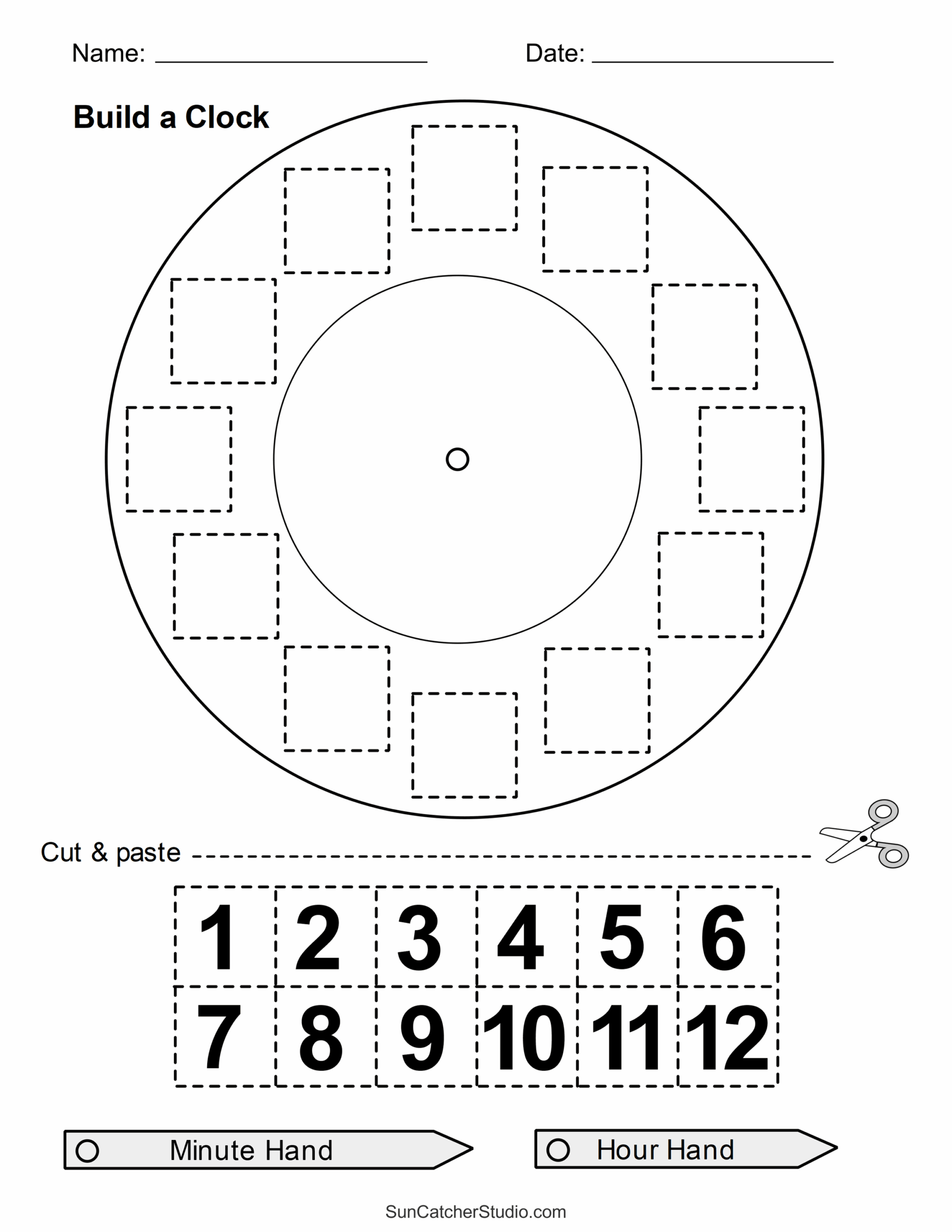 Free Printable 123 Worksheets