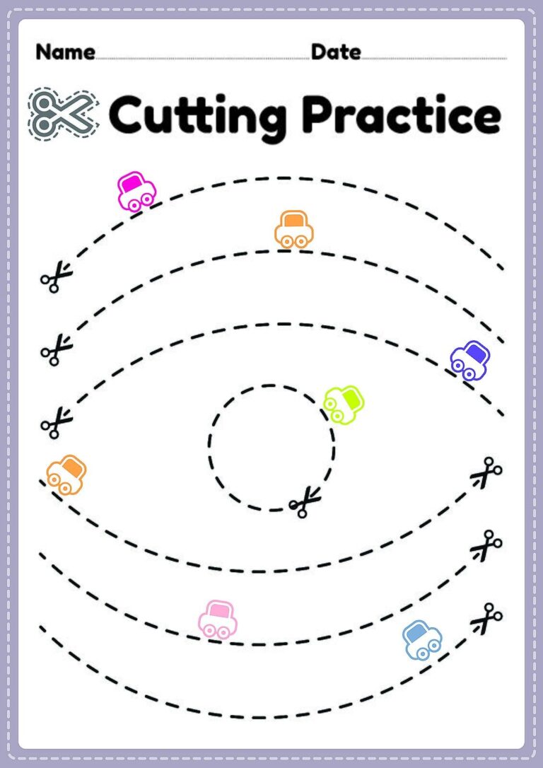 Cutting Practice Worksheets For Kids Free Printable Activity Sheets For Practicing Scissor Skills Printables 30Seconds Mom