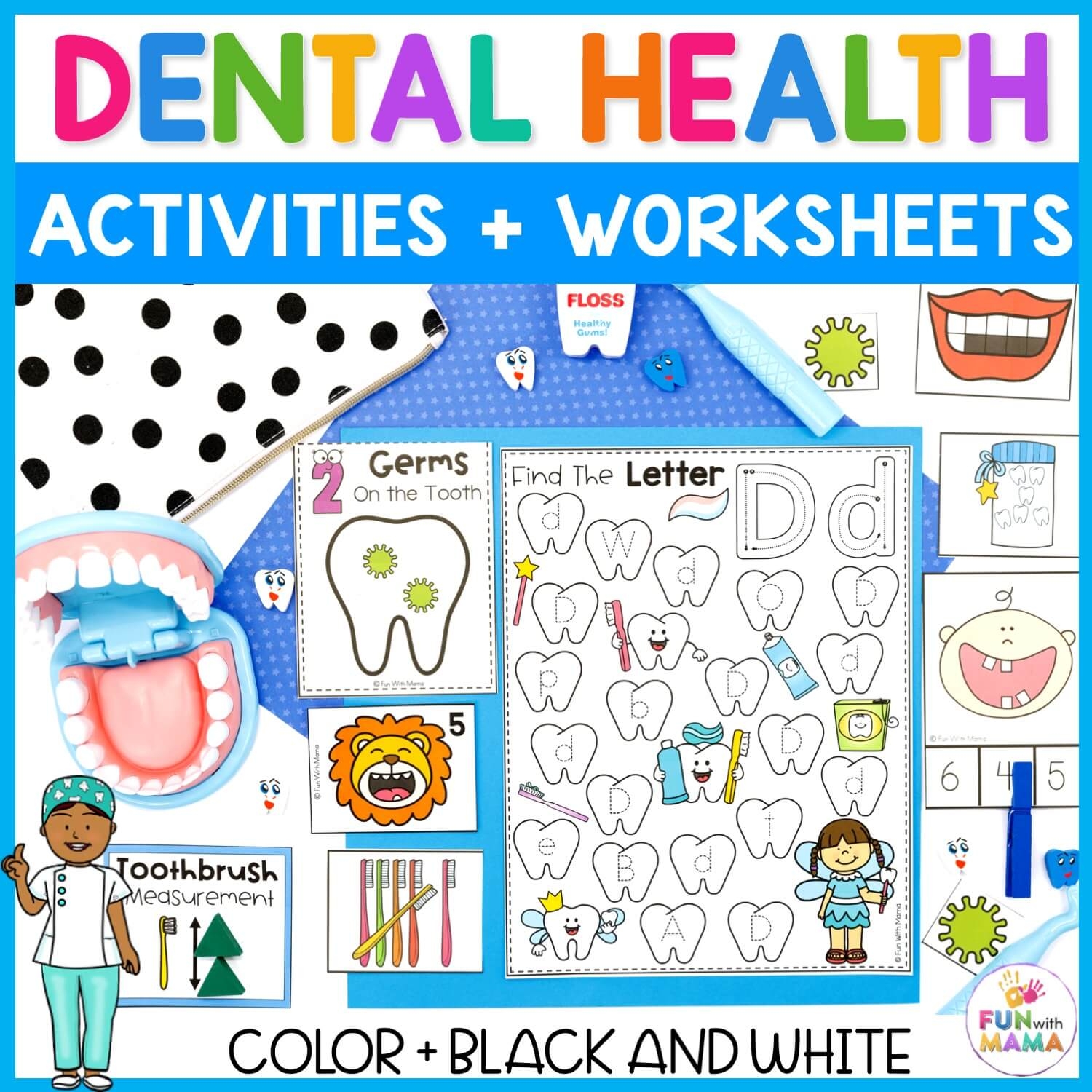 Teeth Printables For Preschool Teeth Printables For Preschool