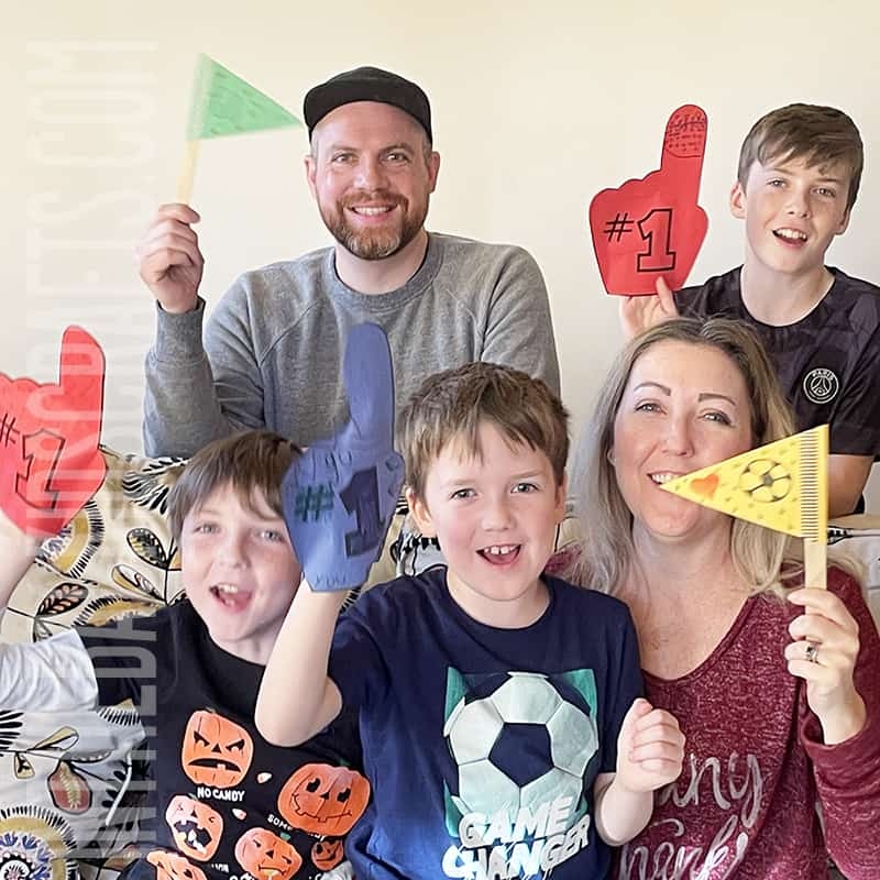 DIY Sports Crafts FREE Printables In The Bag Kids Crafts DIY Sports Crafts FREE Printables In The Bag Kids Crafts
