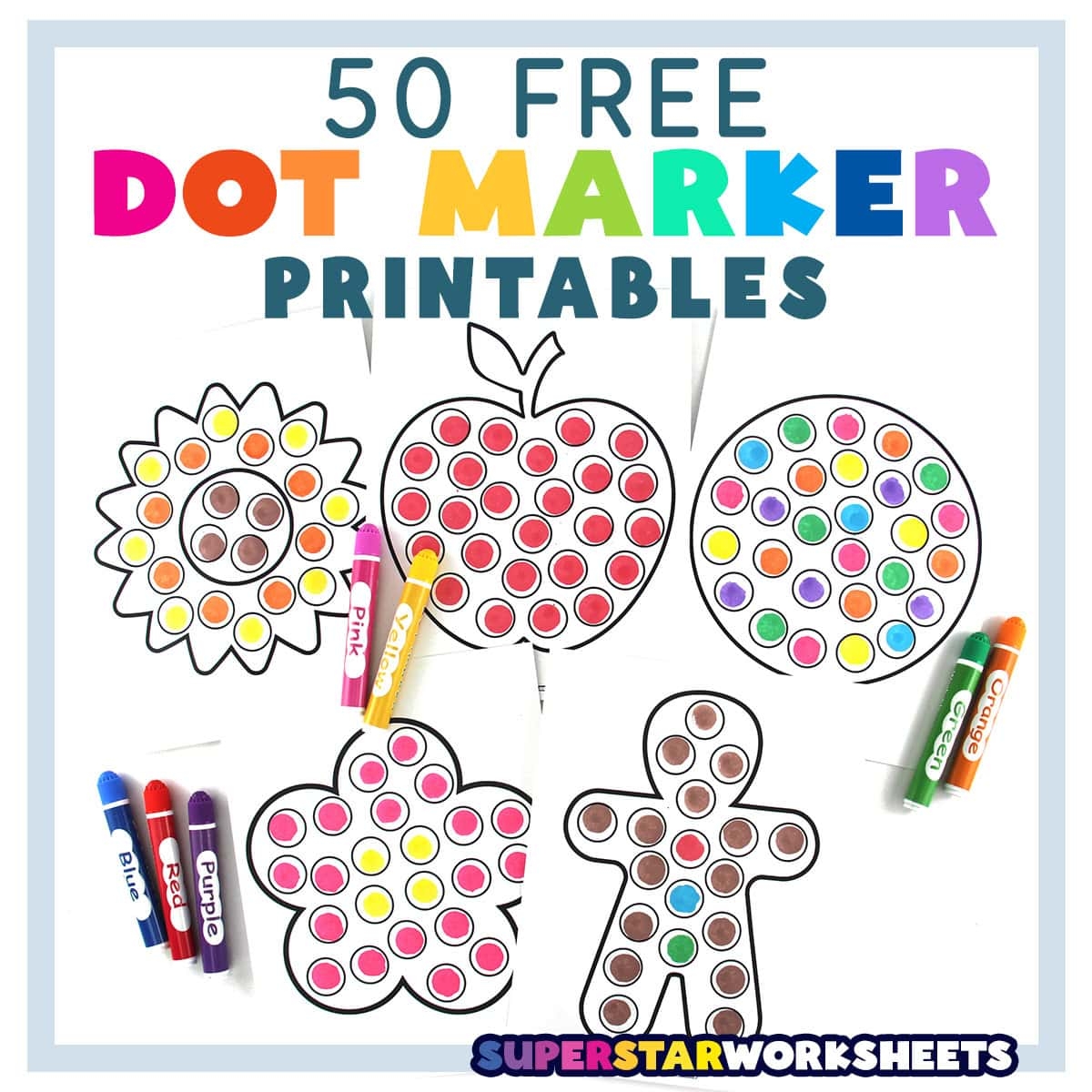Dot To Dot Free Printable Worksheets