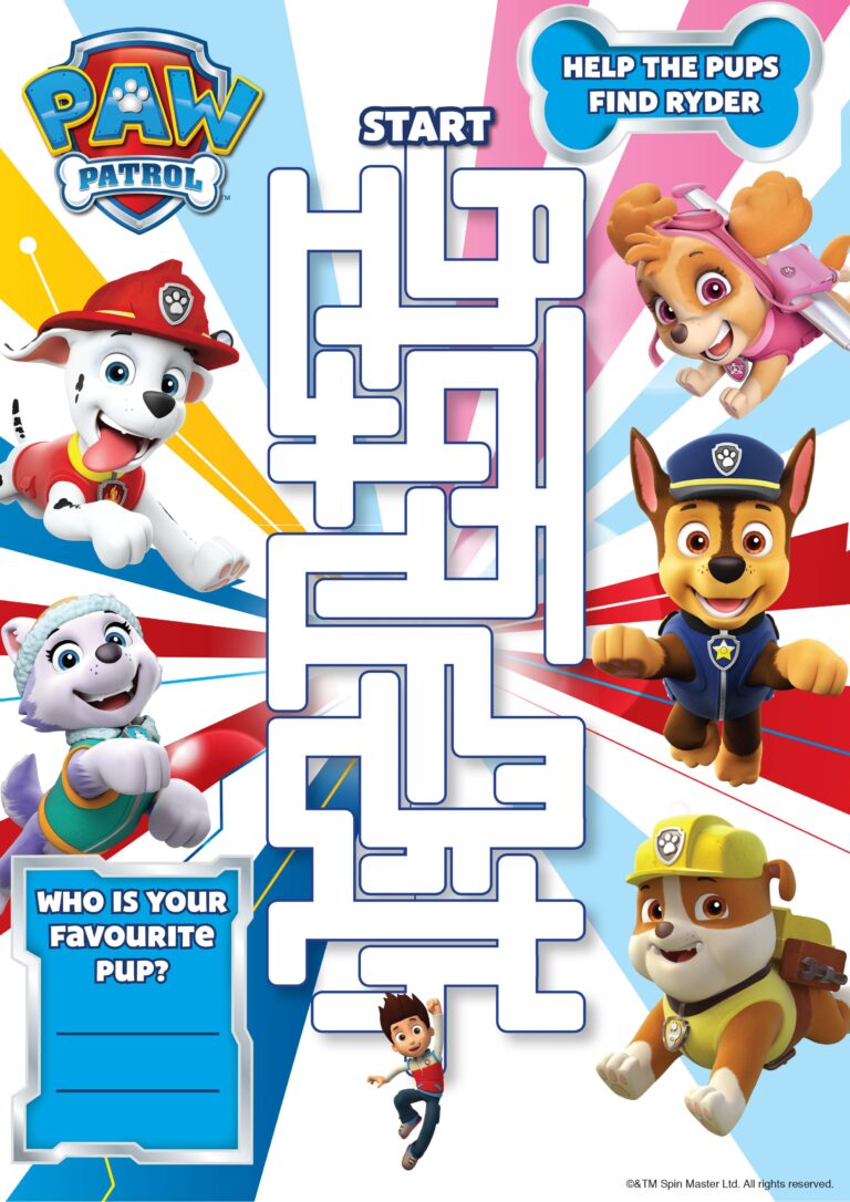 Download Fun Activities And Color ins To Print Out And Play With 
