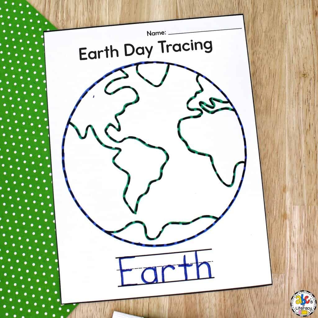 Printable Earth Day Worksheets For Kindergarten