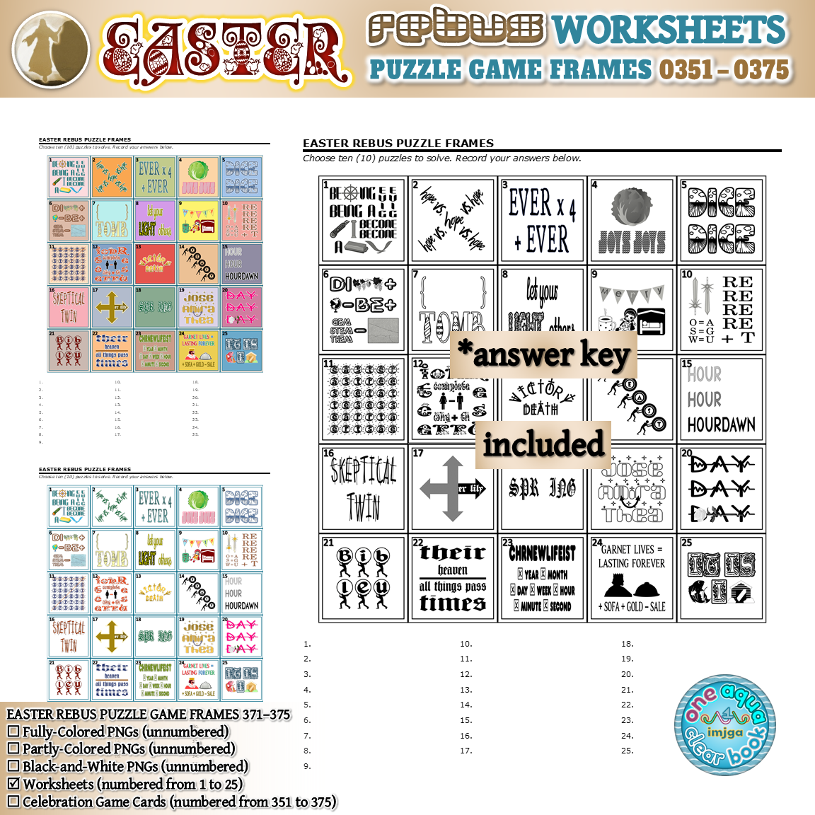 Free Printable Rebus Worksheets For Kids