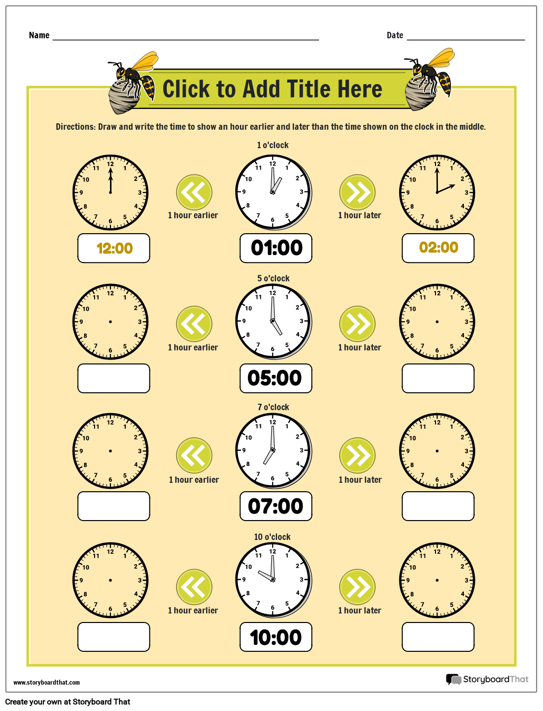 Elapsed Time Worksheets For Free At StoryboardThat Elapsed Time Worksheets For Free At StoryboardThat