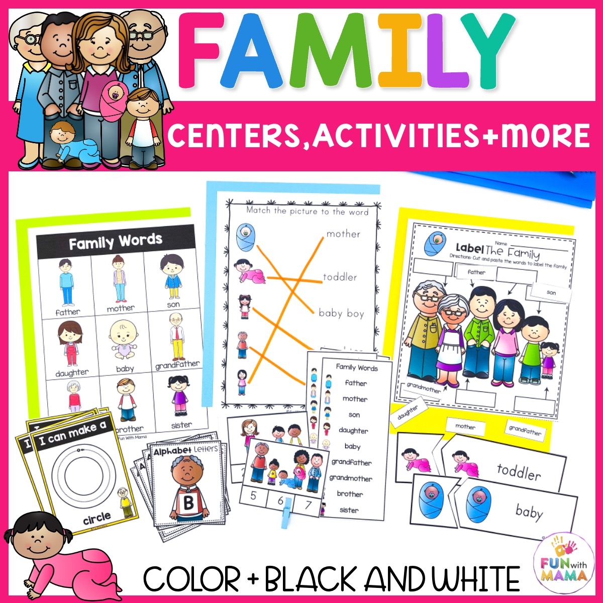 Free Family Worksheet Printables
