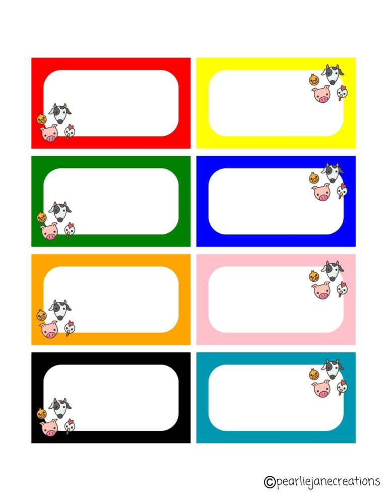 Farm Classroom Decor Cubby Name Tags Made By Teachers