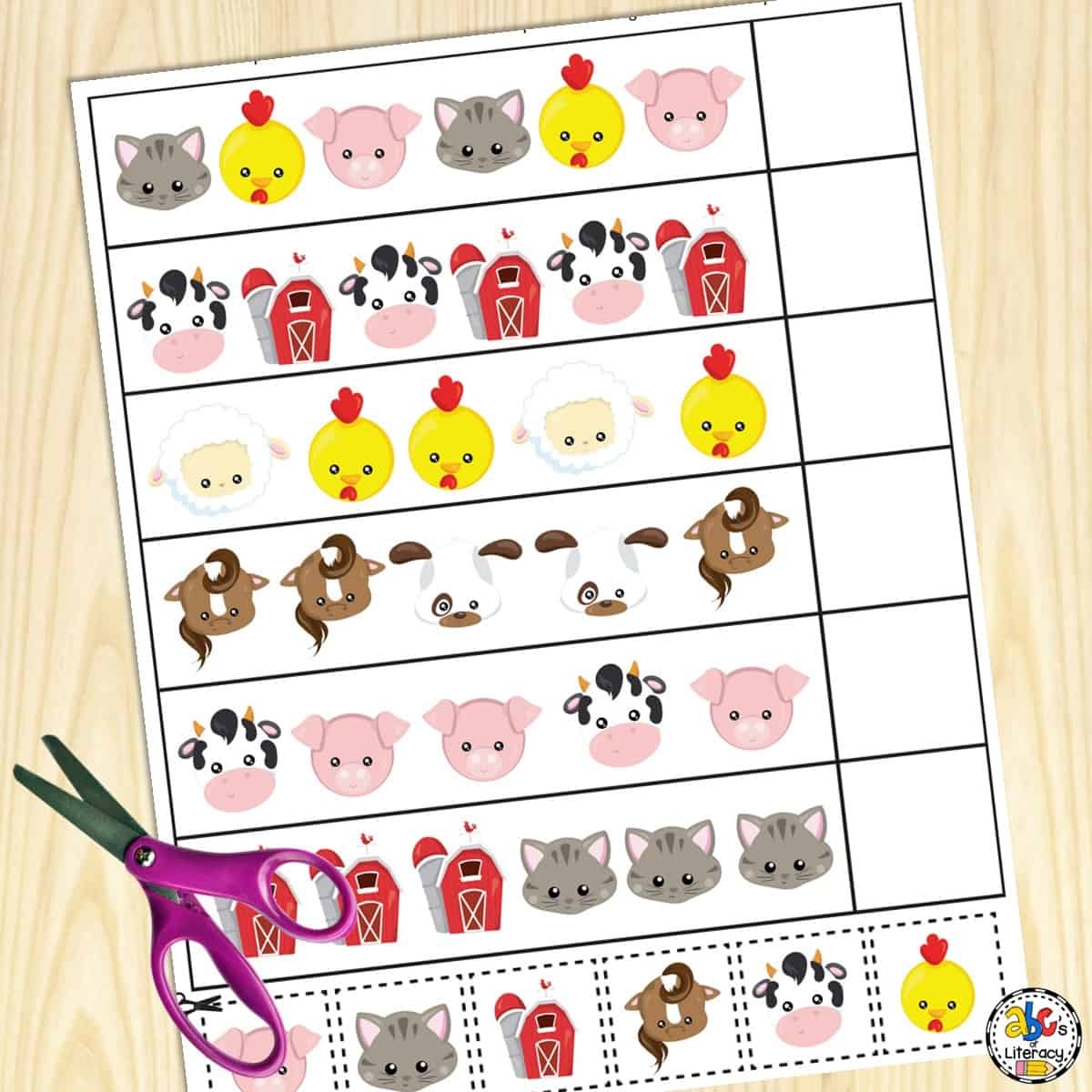 Farm Preschool Worksheets Free Printables For Preschools