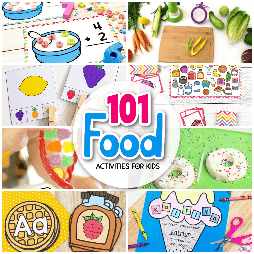 Printable Food Activities For Preschoolers