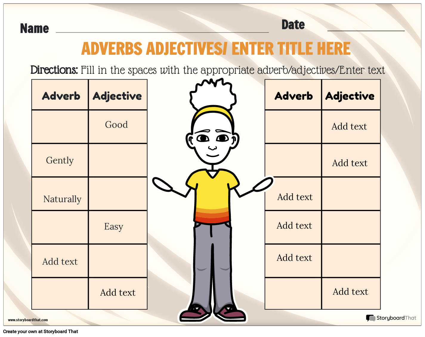 Free Adjectives And Adverbs Worksheets Printable Templates Free Adjectives And Adverbs Worksheets Printable Templates