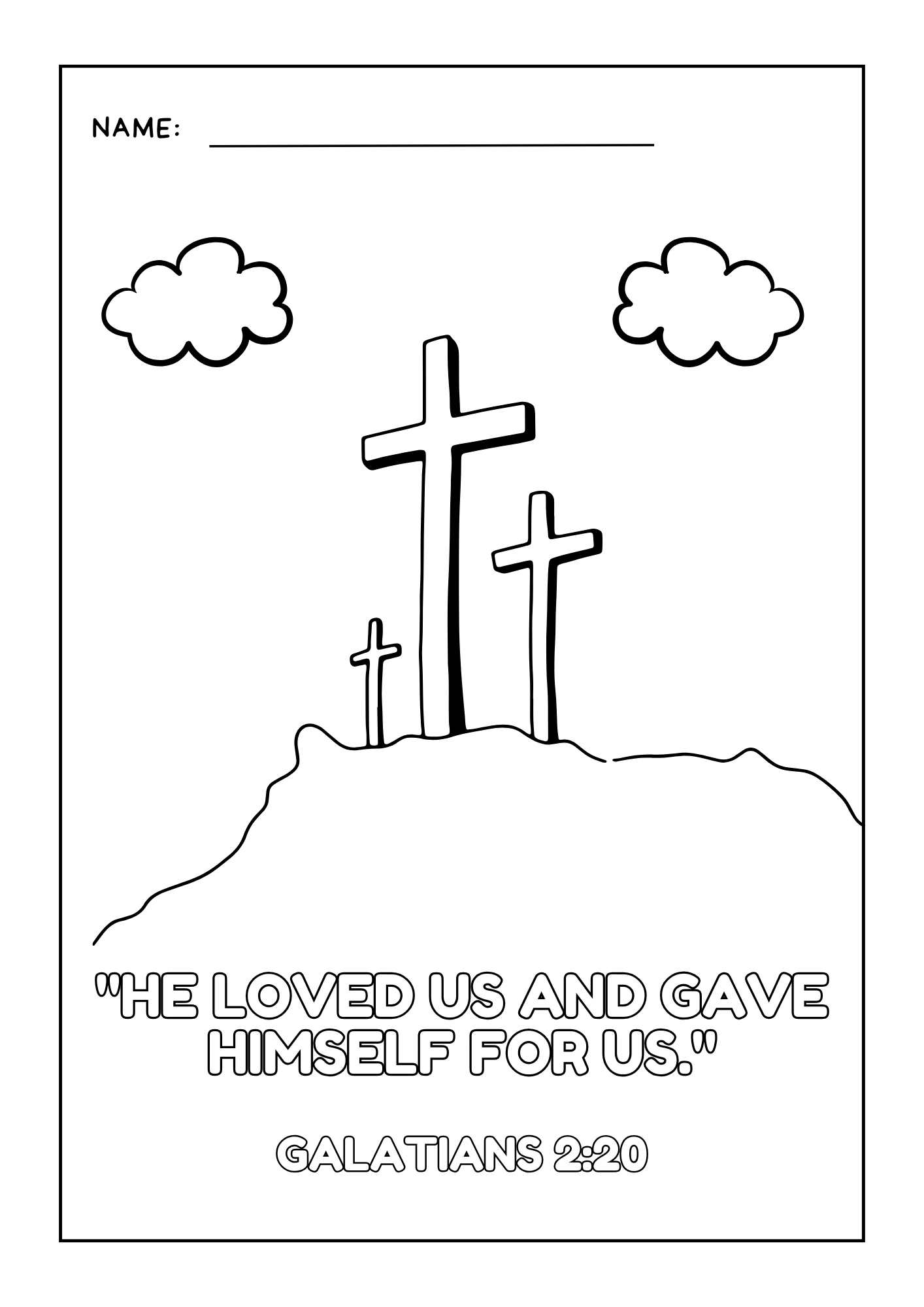 Free Printable Easter Sunday Worksheet Jesus
