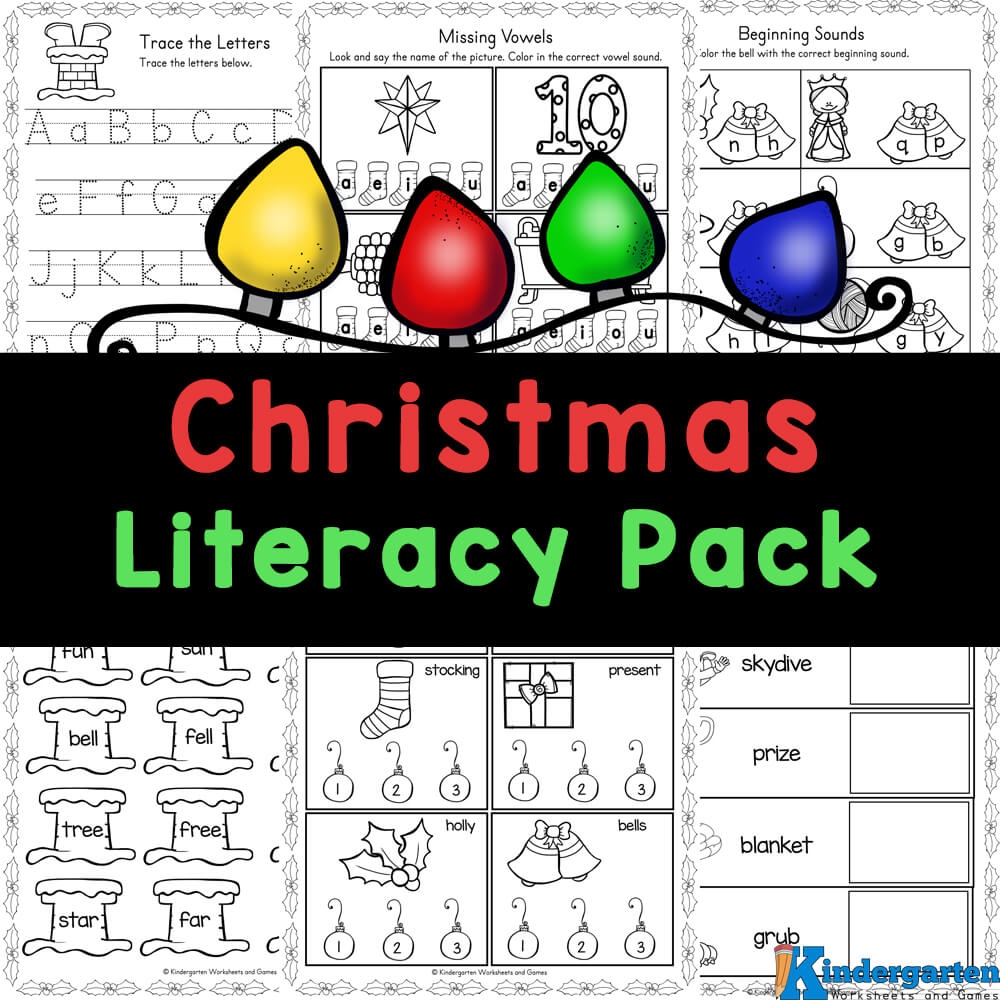 Free Christmas Worksheets Kindergarten