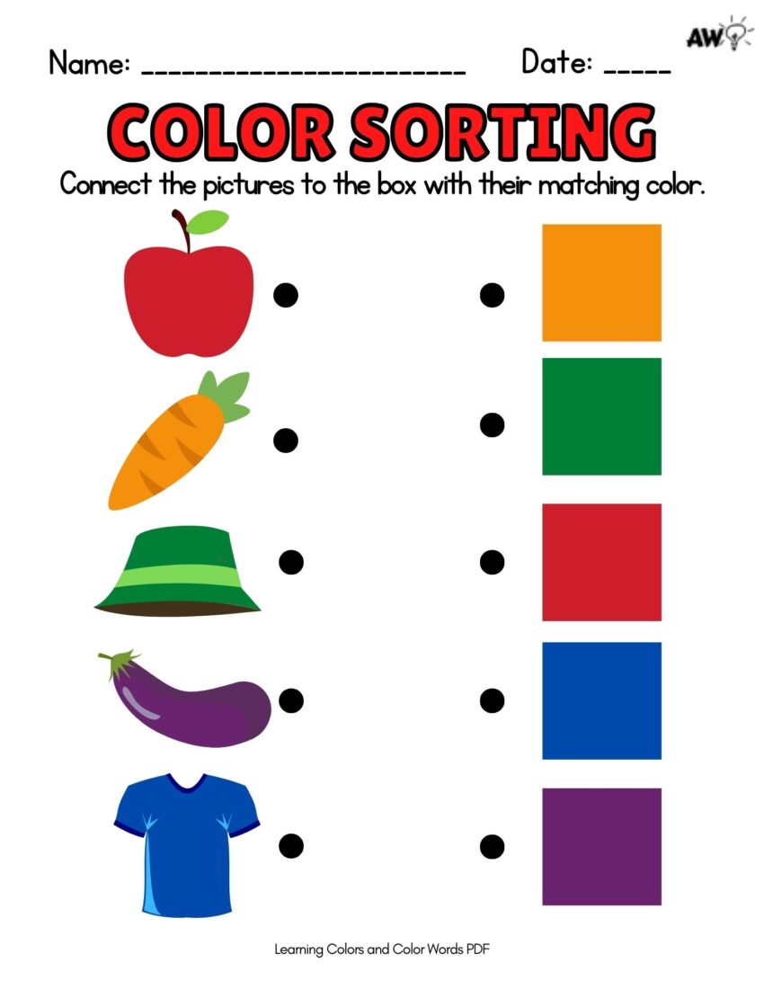 Free Colors Worksheet For Preschool Download Free Colors Worksheet For Preschool Png Images Free Worksheets On Clipart Library