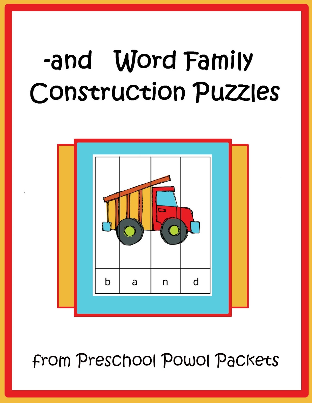 Construction Printables For Preschoolers