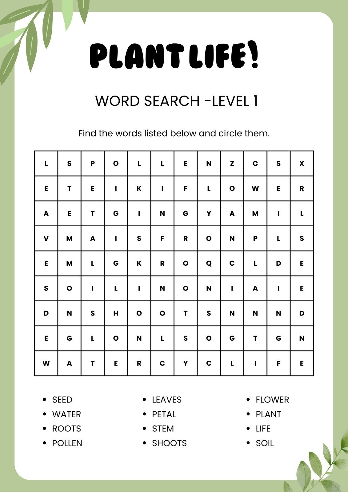 Free Printable Worksheets 3rd Grade Science