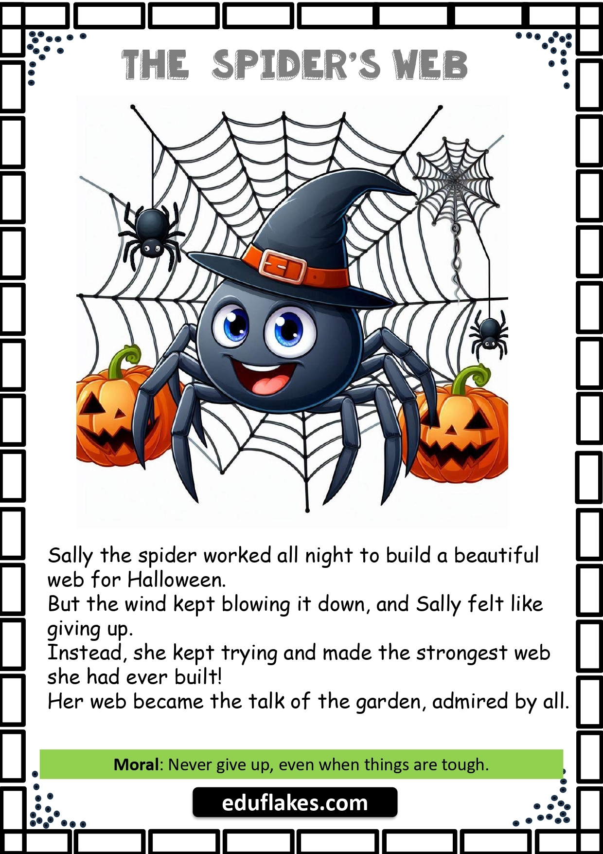 Free Download Halloween Stories PDF For Kindergarten Eduflakes