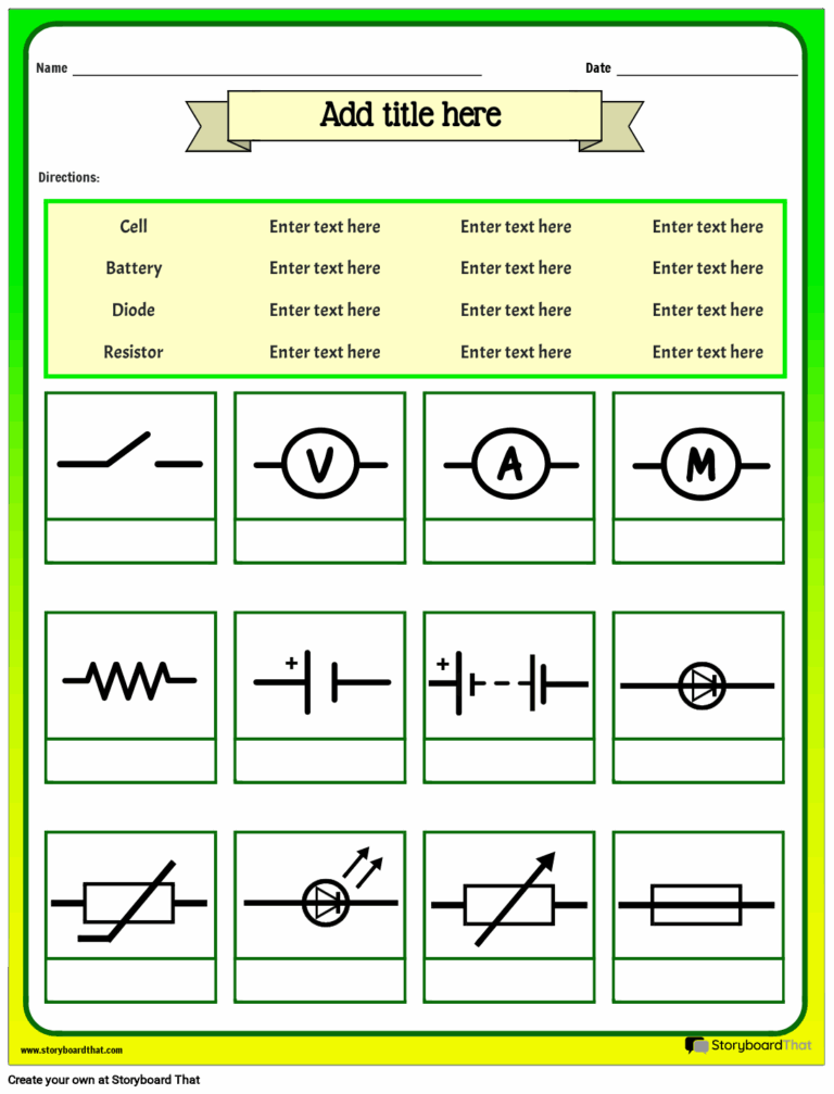 Free Electricity Worksheets Electrical Engineering For Kids