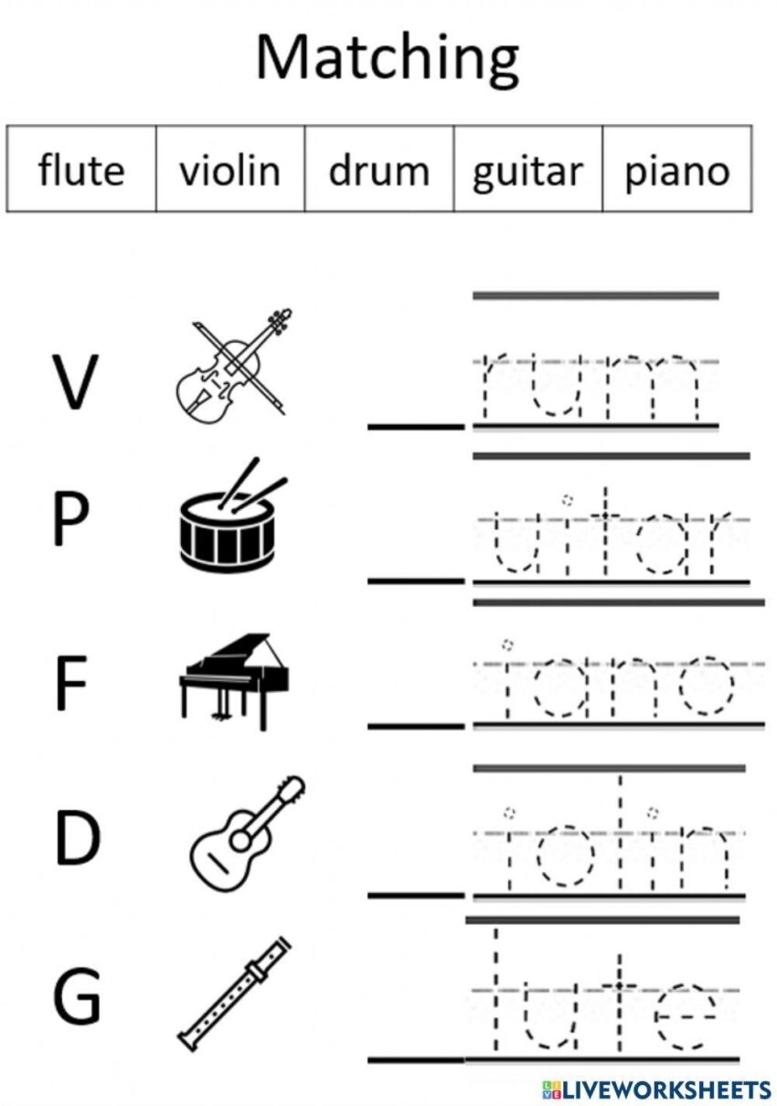 Free Kindergarten Music Worksheet Download Free Kindergarten