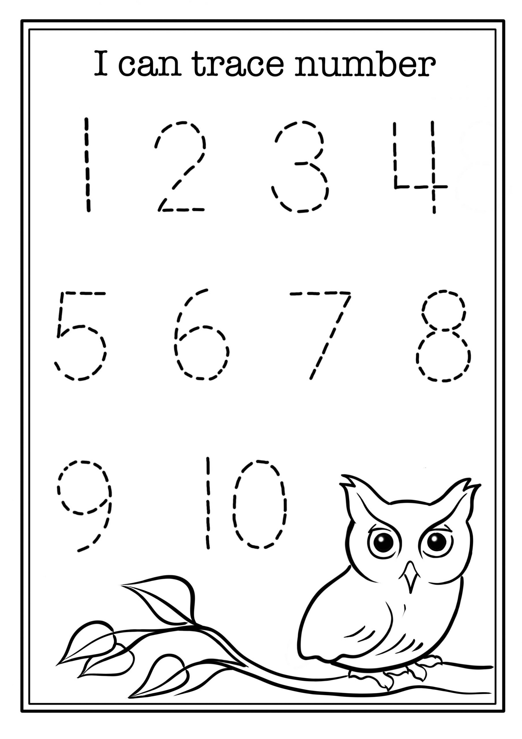 Free Preschool Worksheets 123 Worksheets