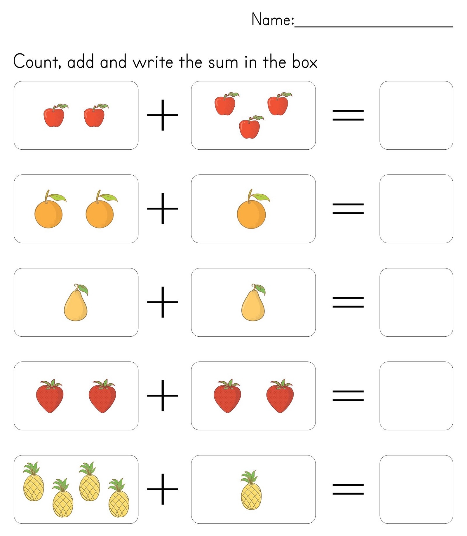Free Preschool Worksheets 123 Worksheets