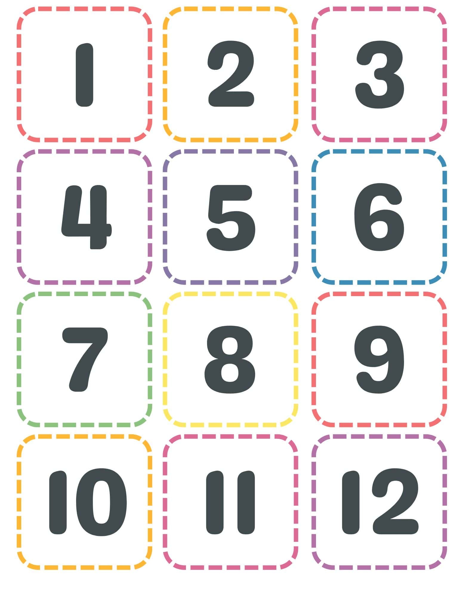 Free Printable Calendar Pieces For Preschool
