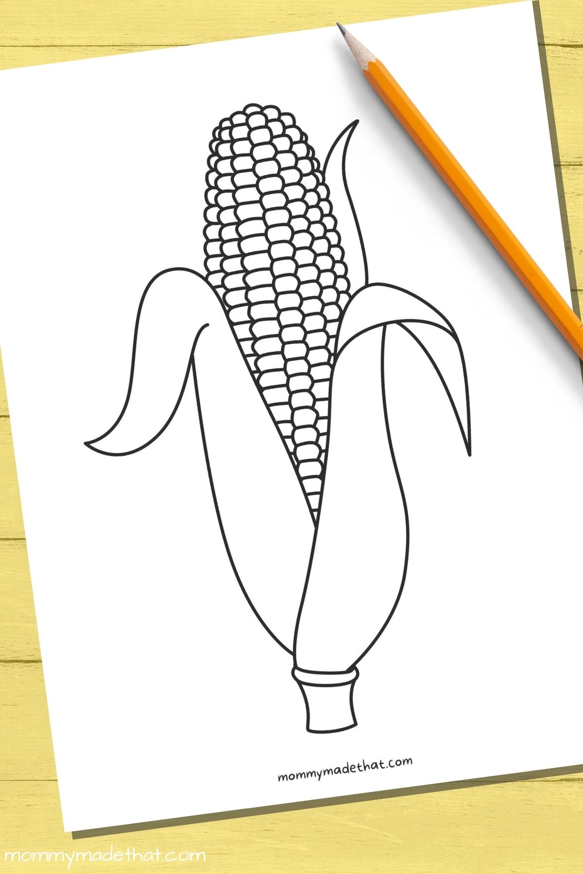 Free Printable Corn Templates U0026 Outlines For Fall Crafts Free Printable Corn Templates U0026 Outlines For Fall Crafts