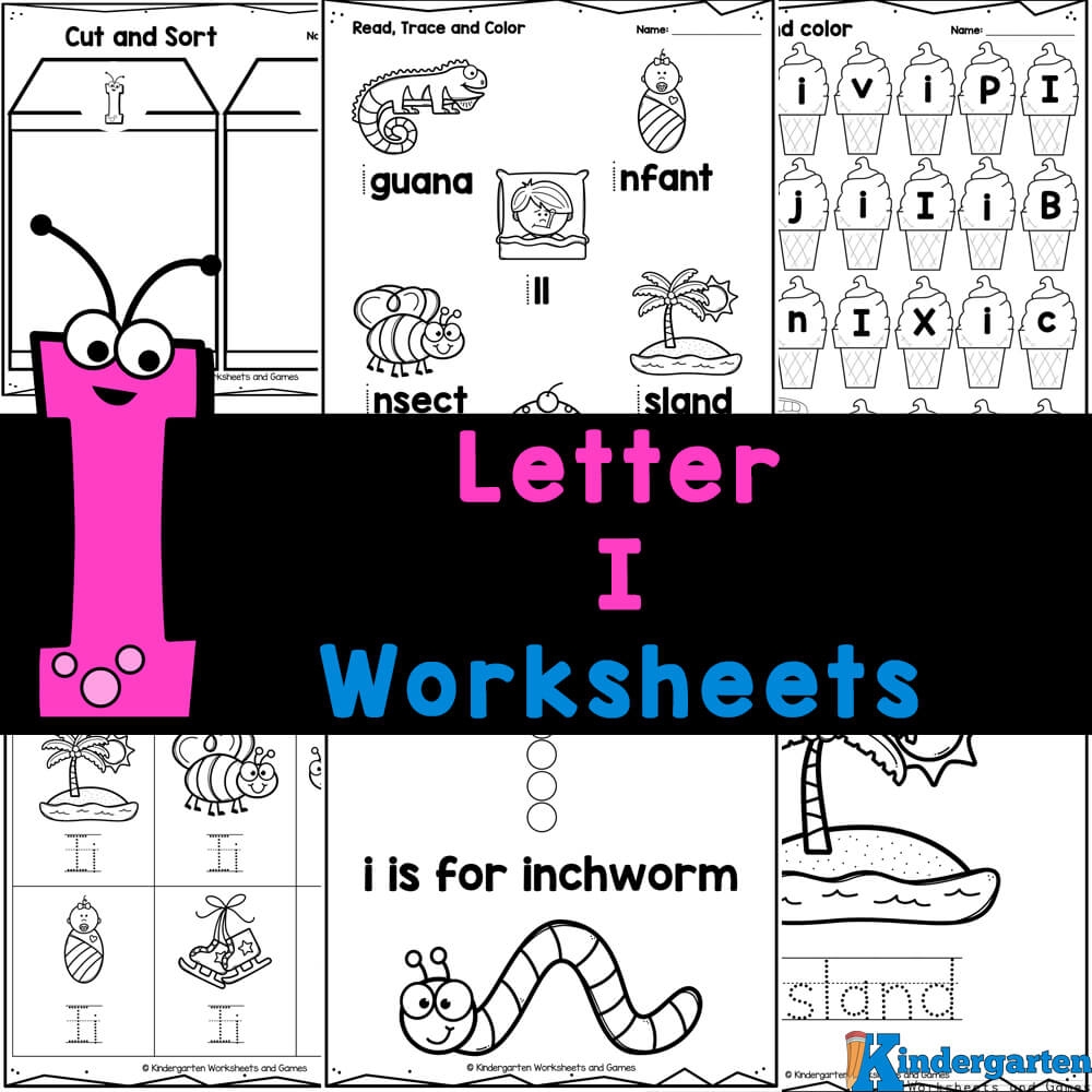 Free Kindergarten Letter I Worksheets Free Kindergarten Letter I Worksheets