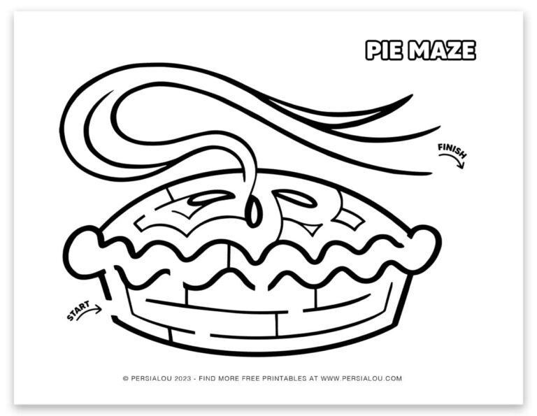 Free Printable Thanksgiving Mazes Cute Holiday Fun For All Ages 