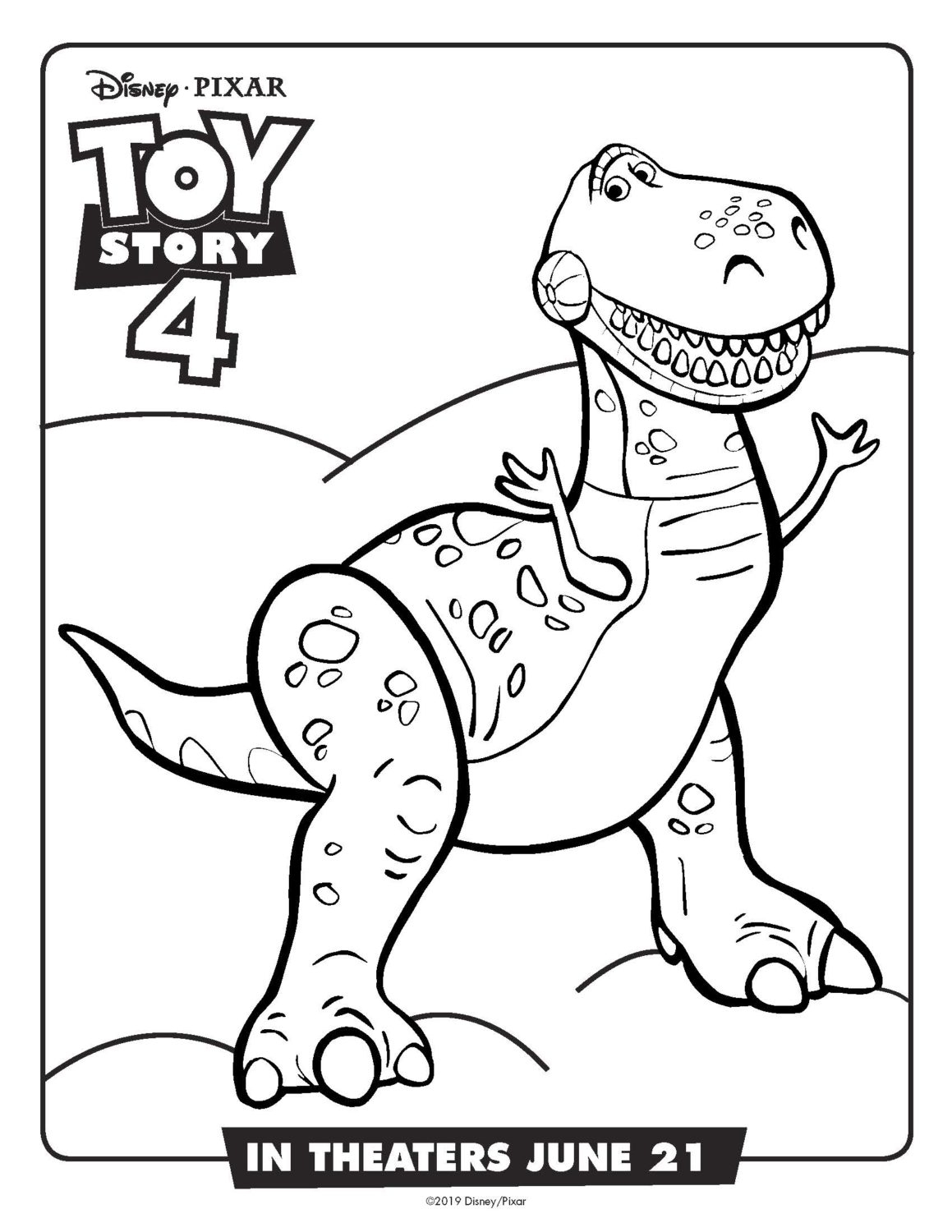 Preschool Toy Story Worksheets Printable