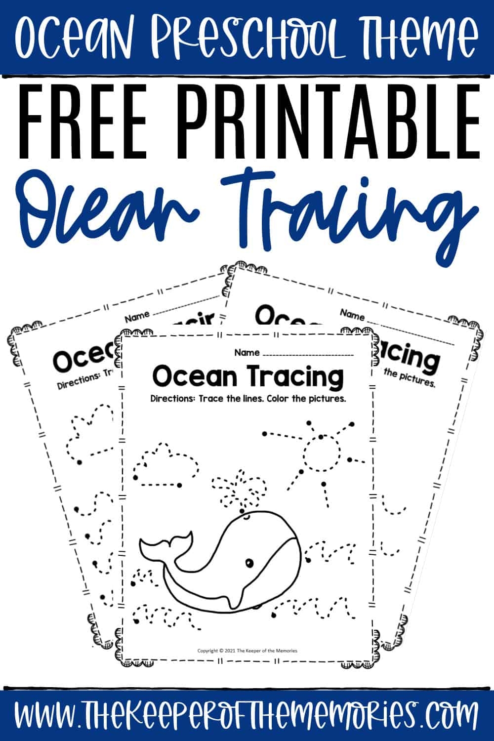 Free Printable Tracing Ocean Preschool Worksheets The Keeper Of The Memories Free Printable Tracing Ocean Preschool Worksheets The Keeper Of The Memories
