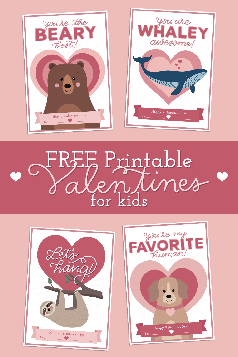 Free Valentine Card Printables For Preschoolers
