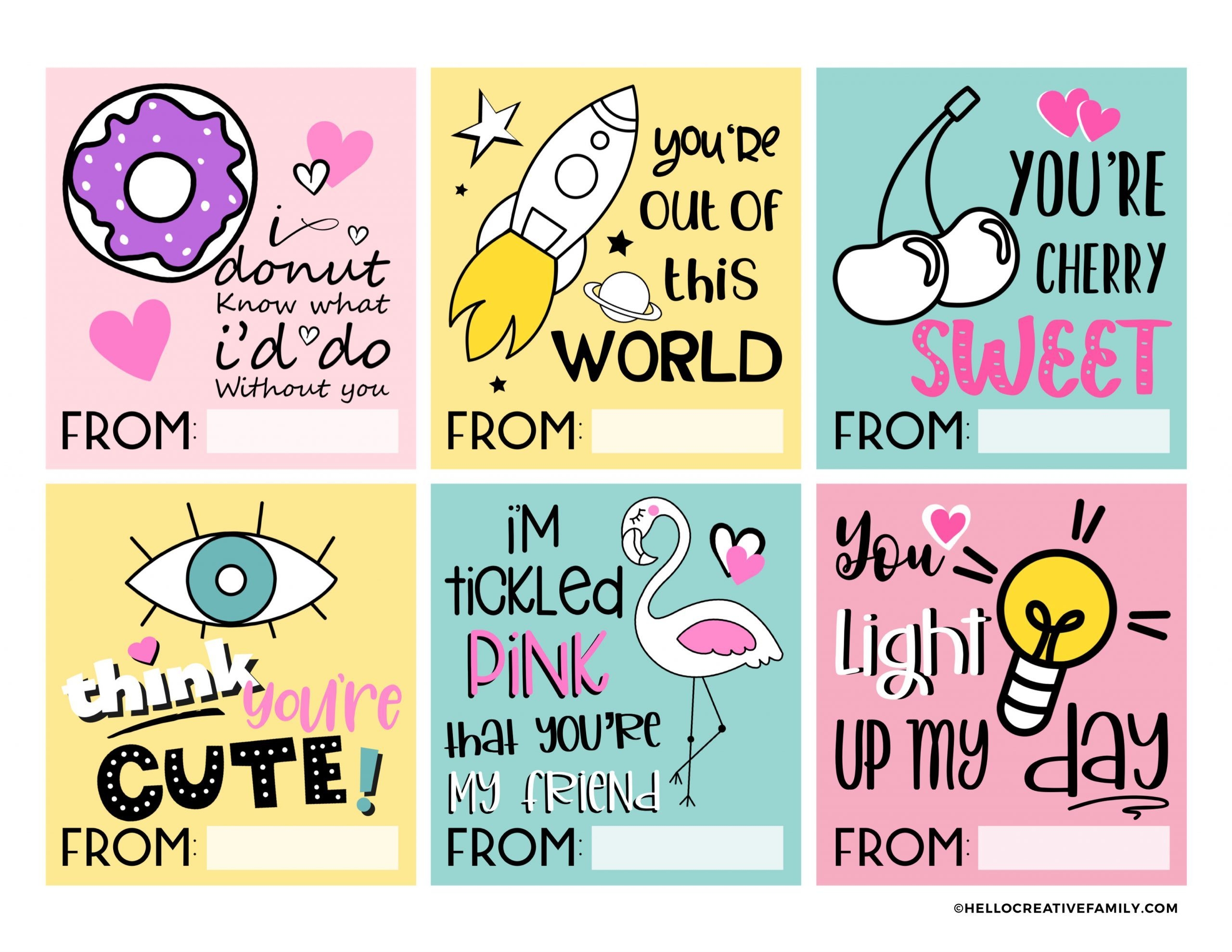 Free Printable Valentine s Day Cards Teen And Tween Approved Free Printable Valentine s Day Cards Teen And Tween Approved