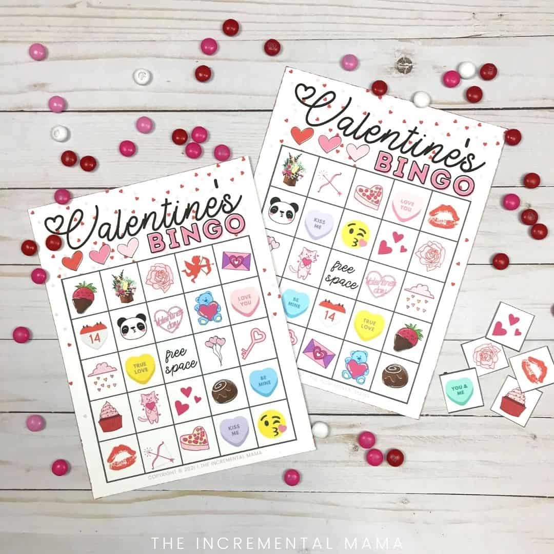 Free Printable Valentine Bingo Preschool