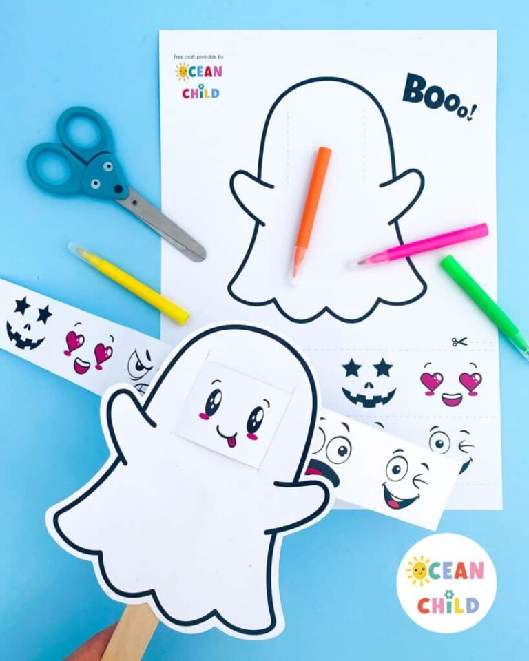 Fun Halloween Craft That Will Make You Giggle FREE Printable Ocean Child Crafts